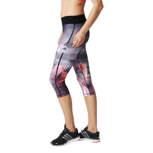 ADIDAS Size XL Womens Ultimate Fit 3/4 City Tight Excellent Cond - Picture 3 of 10